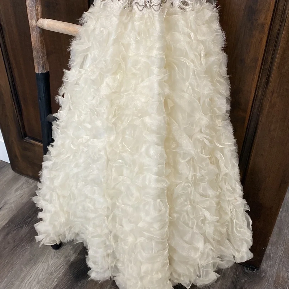 Sue Wong Silk Beaded Wedding Dress - Picture 9 of 16